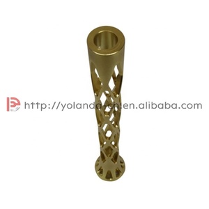 Tùy chỉnh thiết kế hookah Shisha bộ phận kim loại chính xác gia công OEM nhôm ống CNC 4 trục quay phay hookah bộ phận - Product Image 3