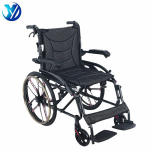 Scooter Manual Plegable <span class=keywords><strong>para</strong></span> Personas Mayores con Freno <span class=keywords><strong>de</strong></span> Bloqueo Automático OEM, <span class=keywords><strong>Silla</strong></span> <span class=keywords><strong>de</strong></span> <span class=keywords><strong>Ruedas</strong></span> Manual Plegable <span class=keywords><strong>para</strong></span> Discapacitados - Product Image 1