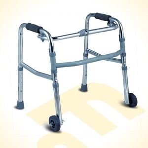 Andador de acero de dos ruedas Foshan Oriental FS912L(S) para ancianos y personas con discapacidad - Product Image 1
