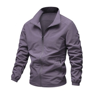 Logo personalizzato autunno Nylon abbigliamento da lavoro escursionismo traspirante antivento impermeabile esterno Softshell <span class=keywords><strong>senza</strong></span> <span class=keywords><strong>cappuccio</strong></span> giacche da <span class=keywords><strong>uomo</strong></span> - Product Image 5