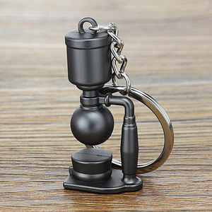Regalos de café Llavero Tamper de café/Portafiltro/Jarra de leche/<span class=keywords><strong>Molinillo</strong></span>/Cloud <span class=keywords><strong>Hario</strong></span> Kettle Llavero - Product Image 2