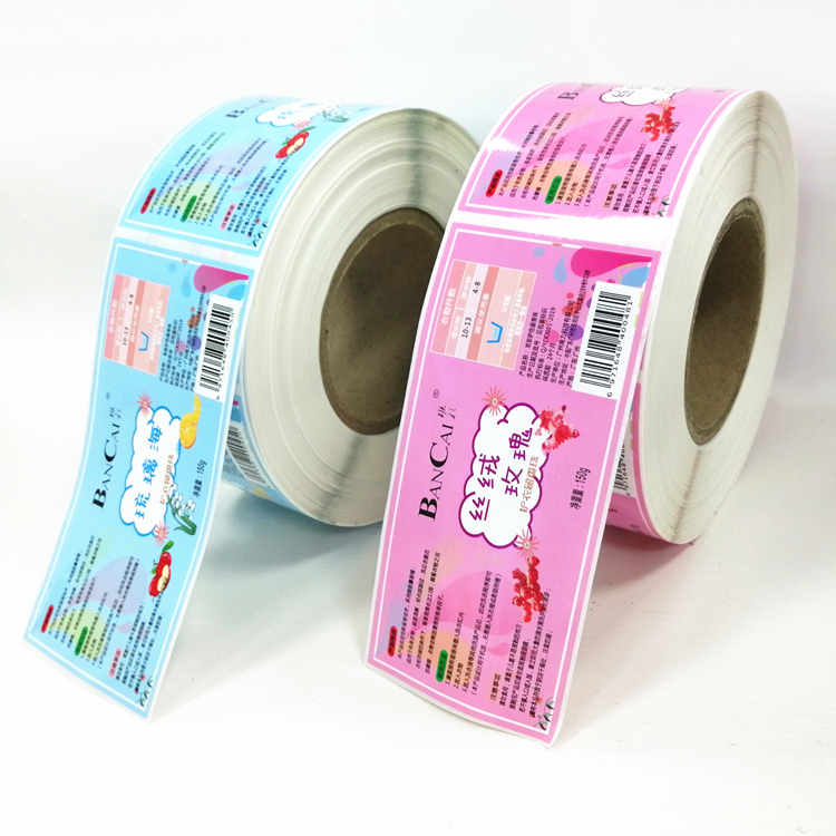 Custom Packaging Small Drawer Dispenser Box Label for Manual Labelling
