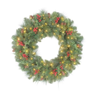 Corona de Flores de Alta Calidad al por Mayor 2025, Orejas de Cordero, Eucalipto, Navidad, Halloween, Dí<span class=keywords><strong>a</strong></span> de Acción de Gracias, Dí<span class=keywords><strong>a</strong></span> del Padre - Product Image 3