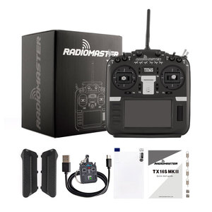 RadioMaster TX16S <span class=keywords><strong>MKII</strong></span> V4.0 Émetteur <span class=keywords><strong>Mini</strong></span> 16 Canaux 2.4G avec Gimbals Hall ELRS 4-en-1 pour Drone FPV - Product Image 6