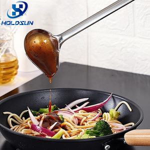 Cuillère à sauce multifonctionnelle en acier inoxydable de qualité alimentaire, durable, avec <span class=keywords><strong>bec</strong></span> <span class=keywords><strong>verseur</strong></span> - Product Image 3