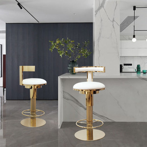 <span class=keywords><strong>Tabouret</strong></span> de <span class=keywords><strong>bar</strong></span> haut de gamme en cuir et métal, siège d'escalier, rotatifs, italien, moderne, pour événements, meilleure vente 2020 - Product Image 5