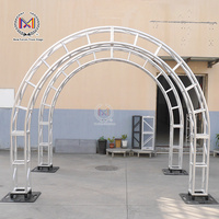 Estructura de Exhibición Portátil de Doble Capa de Aluminio y Acero F34, Soporte de Publicidad con Tubo Principal de Esquina de 90 Grados de 50*3 mm