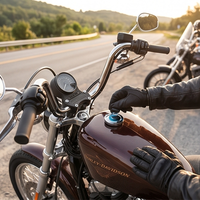 Serrure de contacteur d'allumage de moto avec clé pour XL883 1200 X48, pièces de rechange pour démarreur électrique et verrouillage avant