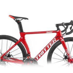 Twitter-bicicleta de carretera thunder, llanta completa de 700x25c, de fibra de carbono, alta calidad, barata, a la venta - Product Image 2