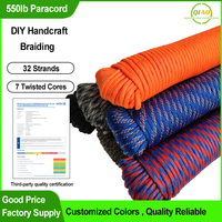PARACORD PLANET 550lb Type III Paracord Combo Kits d'artisanat avec boucles Camo Man