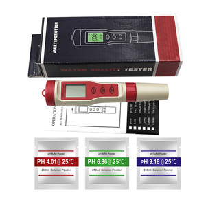 Túi Tds/Ph/Ec Meter kỹ thuật số chất lượng nước Monitor Tester cho hồ bơi nước uống hồ cá TDS PH Meter - Product Image 6