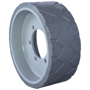 Neumático para Plataforma Elevadora Tipo Tijera en Oferta, Neumático Sólido Moldeado de Alta Calidad 16x6, Calidad Confiable para Plataformas Elevadoras Mantall - Product Image 1