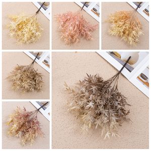Bouquet de fleurs artificielles CallaFloral, 6 têtes, en plastique, pour mariage et décoration intérieure - Product Image 3