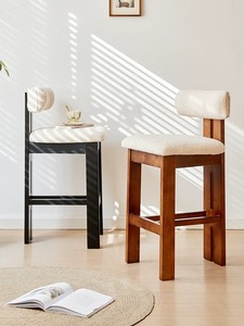 Sgabelli da Bar <span class=keywords><strong>in</strong></span> Stile Francese Mid-Century Moderno, <span class=keywords><strong>Sedie</strong></span> Alte di Design Nordico <span class=keywords><strong>per</strong></span> Casa, Bar, <span class=keywords><strong>Cucina</strong></span> e Bancone - Product Image 3