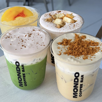Gobelets en plastique PET transparents de 16 oz, 20 oz et 24 oz pour bubble tea, thé au lait, jus et boissons froides