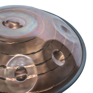 Profissional personalizado cura instrumento musical, lua brilhante puro mão-polido 10-nota Handpan vários modos - Product Image 2
