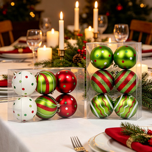 Nuove Decorazioni Natalizie di Lusso Transfrontaliere, Ornamenti Natalizi in Plastica Semi-Lavorati Elettroplaccati, Ciondoli <span class=keywords><strong>per</strong></span> Confezioni Regalo - Product Image 6