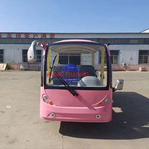 Bus et voiture électriques solaires/à batterie pour le tourisme, minibus fermé de 14 places pour hôpital/zoo/visite nocturne - Product Image 6