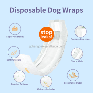 Женские подгузники для домашних животных, оптовая продажа, одноразовые биоразлагаемые пользовательские уровни поглощения, ViaBangbao OEM сервис - Product Image 2