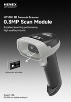 Yüksek Hızlı En Ucuz Vidasız Tasarım Kablolu 2.4G 1D Kod 2D Barkod Tarama Okuyucu QR PDF417 Barkod Tarayıcı A-9530SR