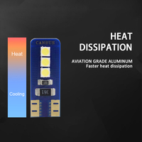 Nouveau Style T10 LED 3030 Auto Ampoule T10 Canbus 6smd 3030 Lumière Intérieure Pour Voiture Licence Lumière