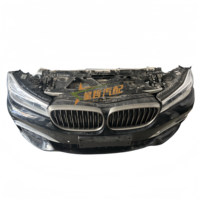 Piezas Originales de Segunda Mano para BMW Serie 7 Modelo G12: Parachoques, Radiador, Faros Delanteros y Panel de Puerta Desmontado