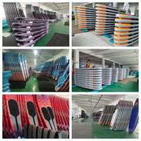 Planche de paddle gonflable personnalisée avec soudure à chaud pour le surf aquatique