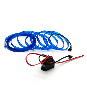 Interior de tira de iluminación LED de alambre Flexible de luz de neón <span class=keywords><strong>El</strong></span> cable - Product Image 5