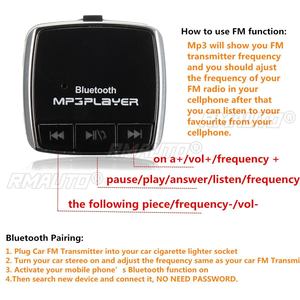 Transmisor FM Bluetooth 4.0 para Auto, Receptor de Audio Inalámbrico Manos Libres, Reproductor MP3, Cargador Rápido Dual USB 2.1A, Accesorios para Auto - Product Image 4