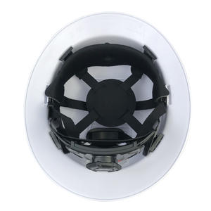 ANT5PPE <span class=keywords><strong>ANSI</strong></span> <span class=keywords><strong>Z89</strong></span> خفيفة الوزن HDPE عمال المناجم بحافة كاملة قبعة صلبة التعدين الصناعي مع قوس مصباح - Product Image 4