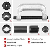 10PCS 4 en 1 Kit d'outils d'installation d'extracteur de joint à rotule universel enlèvement et installation automobile pour véhicules