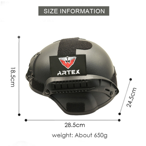Casco Táctico ARTEX de ABS Resistente, Casco Protector para Motociclismo, Ciclismo y Entrenamiento - Product Image 4