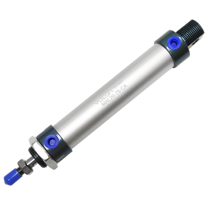 Cilindro Pneumatico in Lega di Alluminio a Singola Asta e Doppia Azione, Alesaggio 16/20/25/32/40mm, Corsa 25-500mm - Product Image 6