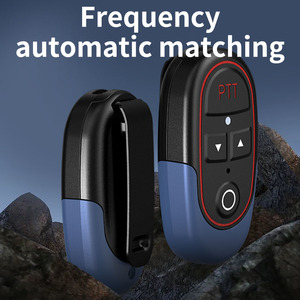 Mini Ear <strong>Walkie</strong> <strong>Talkie</strong> New Ham Radio T-M10P Professional Radio 10Hour Earhook Headset <strong>with</strong> AI Voice Control - Product Image 3