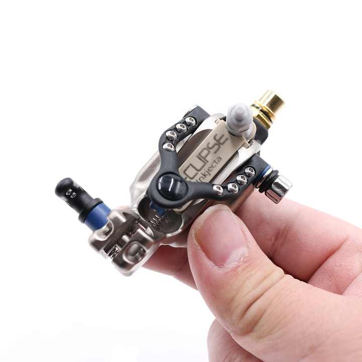 本物のオーストラリアInkjecta第3世代Eclipseタトゥーマシン超軽量69g 