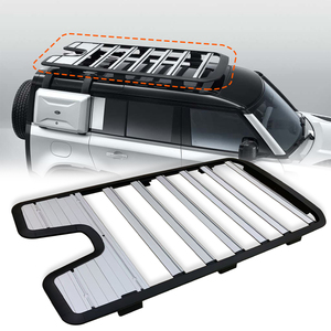 Offroad 4x4 Auto Part acciaio <span class=keywords><strong>cromato</strong></span> portapacchi adatto per 2020 Land Rover Defender accessori Auto tetto bagagli - Product Image 1