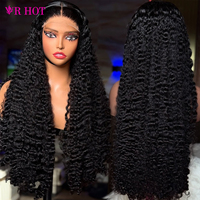 Perruques de cheveux humains bouclés birmans 13x4 avec dentelle frontale HD, cheveux vierges bruts alignés sur les cuticules, perruques sans colle avec dentelle frontale pour femmes noires