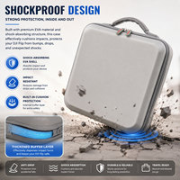 Étui de protection personnalisé pour drone, sac de rangement rigide en EVA, étanche, antichoc, sac de transport portable, boîte de rangement de voyage