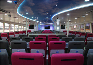 Catamarano in Alluminio Grandsea Modello <span class=keywords><strong>AL</strong></span>-2800 28m Nuovo Traghetto per 180 Passeggeri Yacht Barca con Motore Diesel Entrobordo Velocità 40-60km/h per <span class=keywords><strong>Fiume</strong></span> - Product Image 6