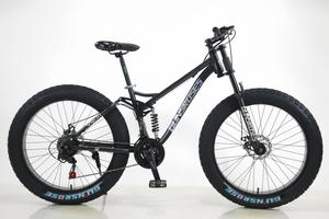 Vélo de montagne tout suspendu pour la descente, modèle à double suspension, résistant aux fortes chutes, capable de sauter sur les sentiers enneigés - Product Image 3