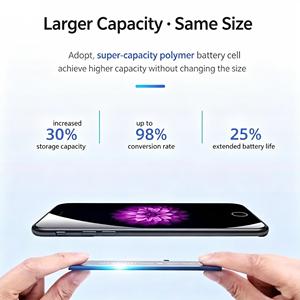 <span class=keywords><strong>แบ</strong></span><span class=keywords><strong>ต</strong></span>เตอรี่ OEM สำหรับ <span class=keywords><strong>iPhone</strong></span> 16 Pro Max อะไหล่ซ่อม<span class=keywords><strong>เปลี่ยน</strong></span><span class=keywords><strong>แบ</strong></span><span class=keywords><strong>ต</strong></span>เตอรี่โทรศัพท์มือถือ อุปกรณ์เสริมสำหรับ <span class=keywords><strong>iPhone</strong></span> 15 14 13 12 <span class=keywords><strong>11</strong></span> Pro Max X - Product Image 5