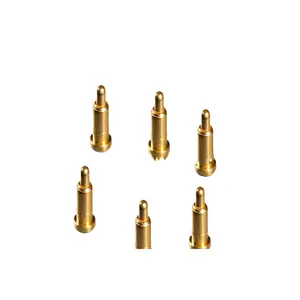 Shenzhen Factory Wholesale Spring Brass Pogo Pin With Gold Plated for Connector