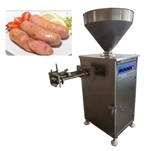 Máquina Industrial Automática para Rellenar y Retorcer Salchichas, Eléctrica y Neumática, para Salami, <span class=keywords><strong>Salchicha</strong></span> y Hot Dog - Product Image 4