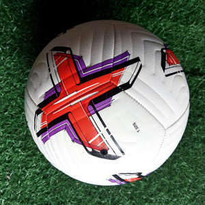 Ballons de football de haute qualité BinYao BY-98 à connexion croisée, taille 5, matériau PU, cousus à la machine, intérieur/extérieur, poids 400-450g - Product Image 5