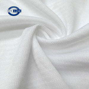 Tissu en maille piqué à rayures en polyester 100% pour polo Gulf Wear Sports <span class=keywords><strong>de</strong></span> plein air Tennis Training - Product Image 1