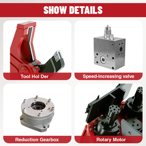 Excavator Steel <strong>Shear</strong> <strong>Attachment</strong> with Motor for 20-40T Scrap Cutting - Product Image 3