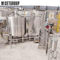 Système de brasserie commercial 2000L en acier inoxydable 304, équipement de brassage personnalisé pour brasserie et pub