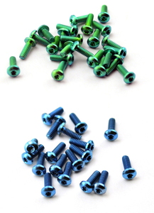 Tornillos de Cabeza Hexagonal de Titanio Anodizado Personalizados M3-M6, Ligeros, Resistentes a la Corrosión, Multicolores, para Exteriores - Product Image 5
