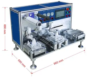 Pochette de batterie au Lithium-ion Semi-automatique, fabrication de cellules, électrode électrique, empileuse de feuilles