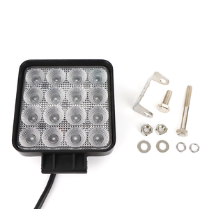 Nuova Lampada da Lavoro <span class=keywords><strong>LED</strong></span> 48W 4 Pollici con Fascio Diffuso Bianco per Veicoli Agricoli, Trattori, Carrelli Elevatori, ecc. - Product Image 4